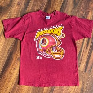 VTG Redskins Pro Player Single Stitch Graphic T-Shirt 90’s